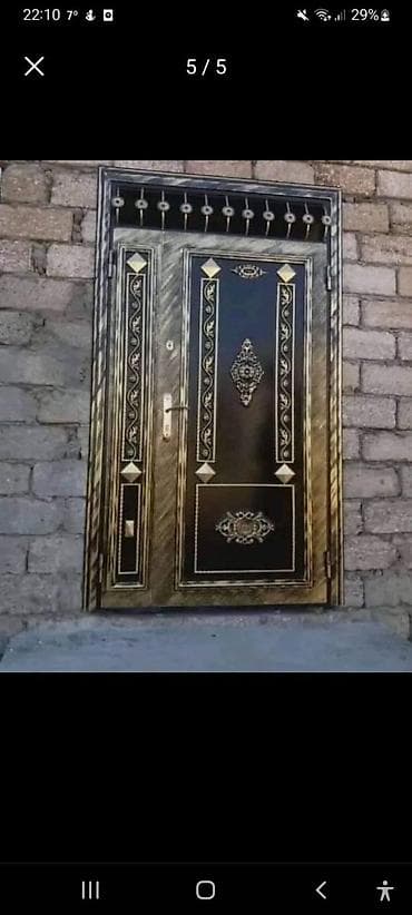 darva: Istəyinizə uyğun demir Qapi ve darvazalar sifarişlə hazırlayıb — 1