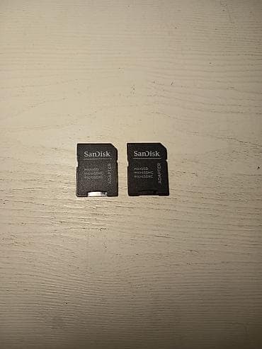 saz data kart: SanDisk microSD → SD adapterləri (2 ədəd) - Brend: SanDisk - Növ — 1