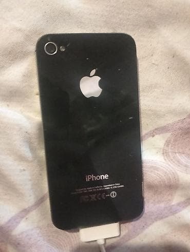 iphone 4 qiyməti: IPhone 4, 16 GB, Qara, Qırıq — 6