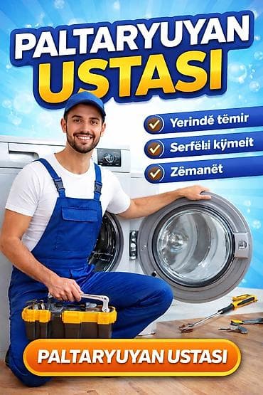 Мебельные услуги: Xidmət: Paltaryuyan ustası Təsvir: - Müxtəlif markalı paltaryuyan — 6