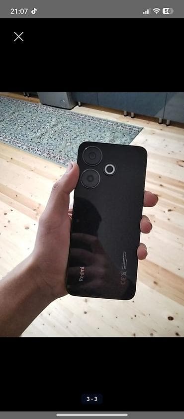 iphone 11 teze: Redmi 13, 256 GB, rəng - Qara, Barmaq izi — 2