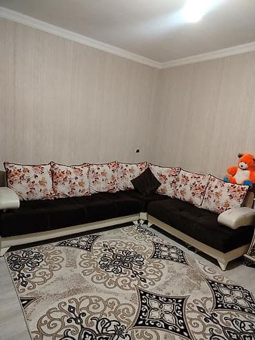stol stul taxta: L formalı yumşaq künc divan dəsti - Dizayn: İki hissəli L-forma; tünd — 1