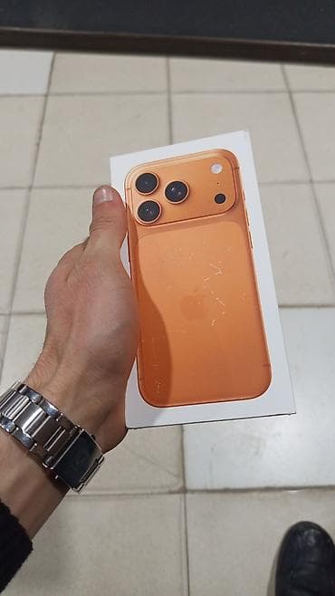 Məişət texnikası: IPhone 17 Pro, 256 GB, Narıncı, Zəmanət — 1