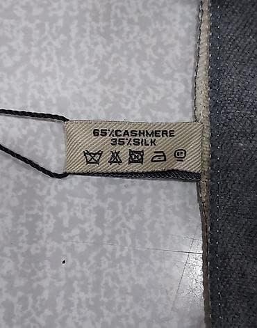 ponço nədir: Burberry şərf/ponço, qadınlar üçün - Material: 65% kaşmir, 35% ipək — 4