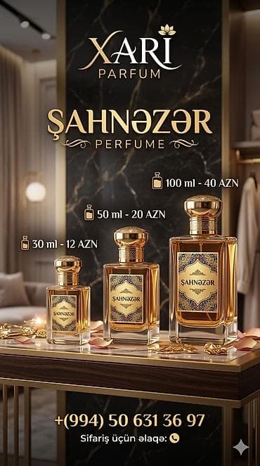 xina dekor: Xarı Parfum – Şahnəzər Perfume (+994)50 631 36 97 - Zərif, şərq — 1
