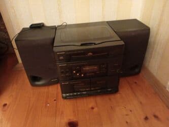 Şarp musiqi mərkəzi,işləkdir