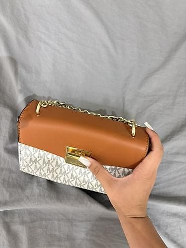 Michael Kors qadın çantası - Model: MK monoqramlı çiyin/əl çantası - — 2