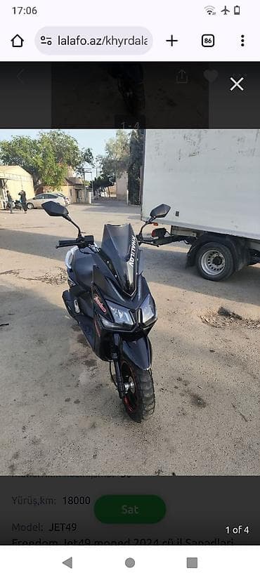 masin ucun led isiqlar: - JET49, 50 sm3, 2024 il, 18000 km — 1