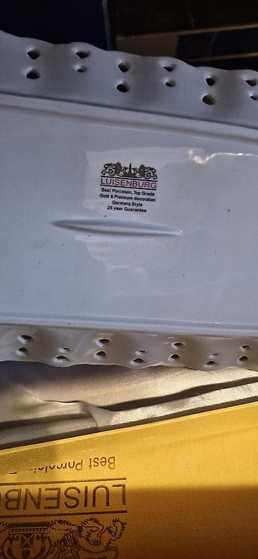 acar naboru: Nahar dəsti, rəng - Ağ, Farfor, Almaniya — 3