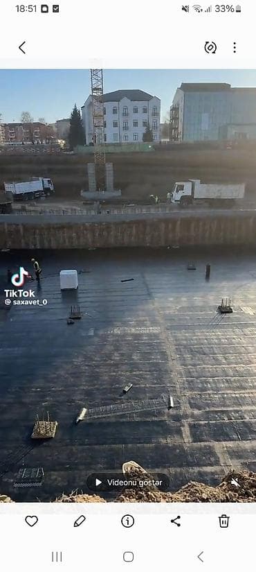ikinci el seyf qapilar: Beton əsasların və yeraltı qurğuların su izolyasiyası xidməti - — 2