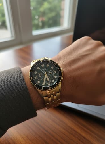 Qol saatı, Fossil, rəng - Qızılı