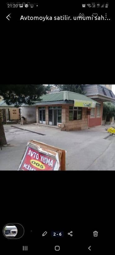 obyekt moyka satılır: Xətai rayonu Əhmədli metrosunun yaxınlığında yol kənarı 82 kv.m sahəsi — 3