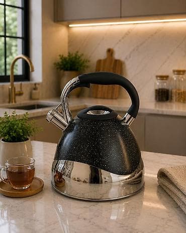samovar cay: 5 litr həcmdə paslanmaz poladdan olan caynikler. Fitcalan Çatdırılma — 4