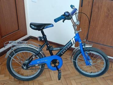 детские вещи: Б/у Двухколесные Детский велосипед 16", Самовывоз — 1