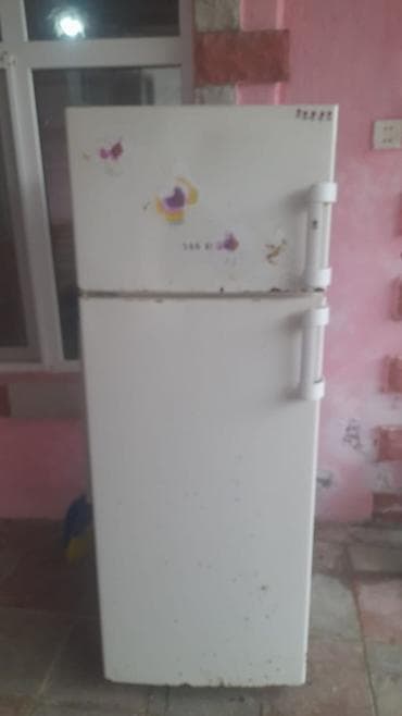 soyuducu islemis: İki qapılı soyuducu (yuxarıda dondurucu bölmə) - Klassik ağ korpus — 1