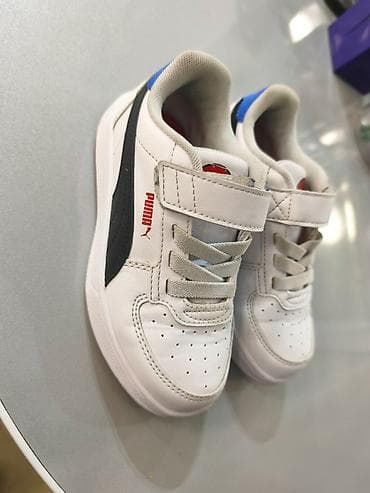 Rəng - Ağ Krossovkalar, Puma, Ölçü: 30, Oğlan üçün