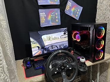 Masaüstü kompüterlər və iş stansiyaları: Tam oyun və simulyator üçün yığılmış kompüter komplekti. Tərkib: Gtx — 5