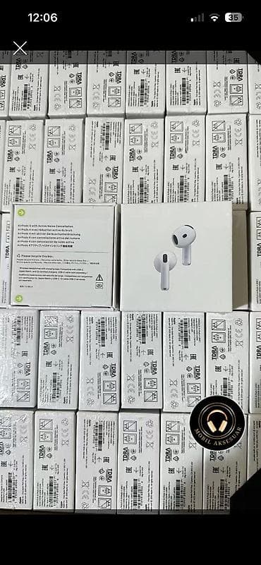 iphone 9s: Yeni Simsiz (Bluetooth) Qulaqcıqlar, Apple, rəng - Ağ — 2