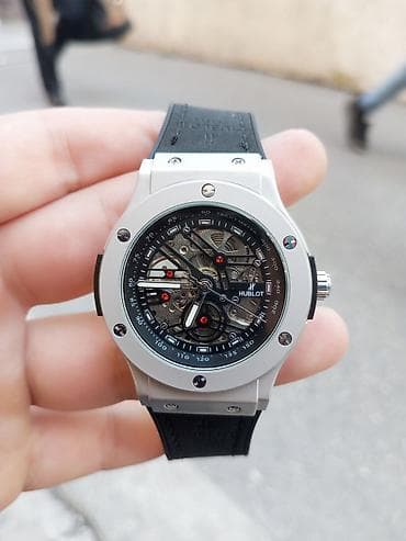 saat vitirni: Yeni, Qol saatı, Hublot, rəng - Boz — 2