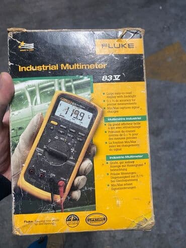 videoregistrator qiymetleri: Fluke 83V Made in USA. Demək olar ki, işlənməyib. Əla vəziyyətdədir — 2