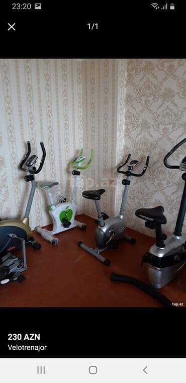 bmw velo: Velotrenajor – evdə kardio məşqləri üçün - Mexaniki/maqnit müqavimət — 1