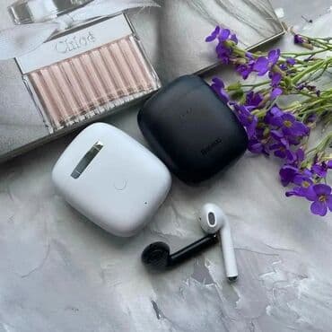 baseus qulaqciq: Yeni Simsiz (Bluetooth) Qulaqcıqlar, Baseus, rəng - Ağ — 4