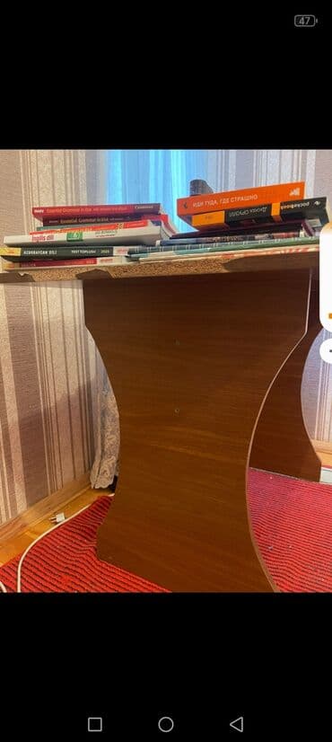 Stullar: Mətbəx masası, İşlənmiş, Açılmayan, MDF, Dördbucaq masa — 2