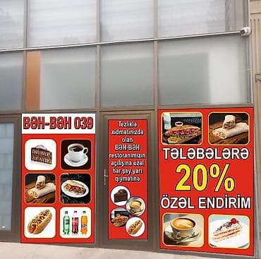 Dönərçi və ofsiant tələb olunur