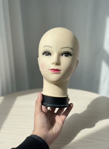 груша манекен бишкек: Голова, Пластик, пластмасса, Кремовый — 3