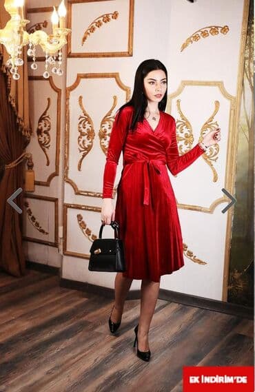 Baş geyimləri: Vilur don 1 dəfə geyinilib,ölçü 38-40,uzunluq 110 sm — 2