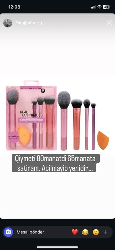 leto günəş kremi: Make up fircasi — 1