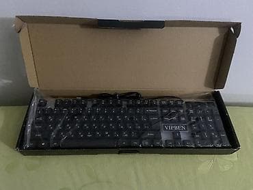 mechanical: VIPBEN C18 mexaniki hissiyatlı klaviatura Xüsusiyyətlər: - Tam ölçülü — 2