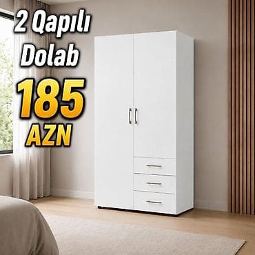 Düz dolab, Yataq otağı üçün, Paltar üçün, Açılan, Korpuslu, 2 qapılı lalafo.az -da Düz dolab, Yataq otağı üçün, Paltar üçün, Açılan, Korpuslu, 2 qapılı