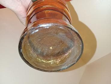 karaca qab: Rəng - Sarı, Şüşə, 3, 1 l, Çexiya — 8