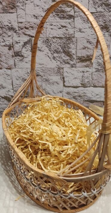 kişi üçün hediyye: Hədiyyə səbəti, rəng - Bej — 2