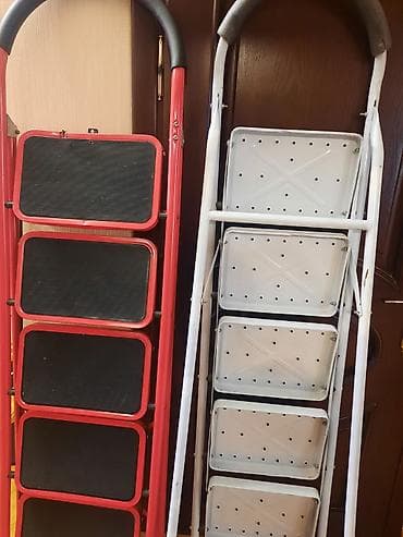 Mərtəbəli məişət nərdivanları – 2 model 1 ədədi 60manat az işlənib