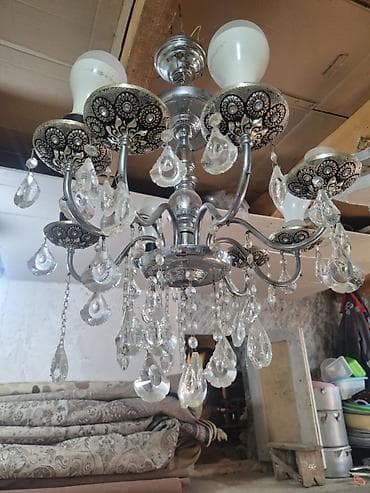 lusdur: Çılçıraq, 6 lampa, Metal — 2