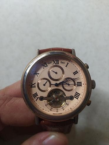 honor saatlari: İşlənmiş, Qol saatı, Breguet, rəng - Qəhvəyi — 1