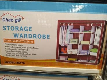 parça dolab: Qardirob Doıab toxunmamış Parça Şkaf, Metal boru kanstruksia mövsümi — 2