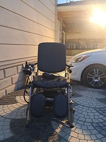 Tibbi geyim: Elektrik təkərli arabası – joystick idarəetmə ilə Məhsul təsviri: - — 4