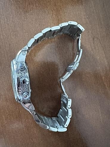 Smart qolbaqlar: Qol saatı, Patek Phillipe, rəng - Gümüşü — 3