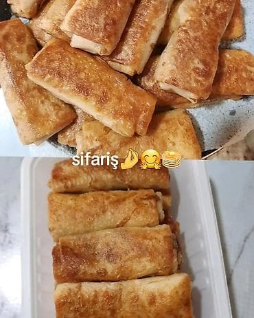 Bitki yağı: Toyuq ətli blinçiklər – ev üsullu. - Yüngül, nazik xəmir qatında bol — 2