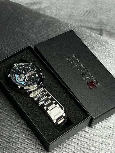 Smart qolbaqlar: Qol saatı, Curren, rəng - Qara — 1