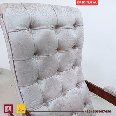 массажные кресло: Новый, Кресло-качалка, Ткань, Есть кредит, Бесплатная доставка на адрес — 7