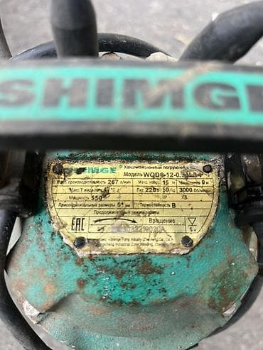 Nasos, Kanalizasiya üçün, quraşdırılma Sualtı — 2