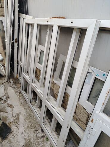 заказать москитную сетку на окно: İşlənmiş İkiqat şüşə paketi Plastik pəncərə, Еni: 70 sm, Uzunluğu: 160 sm — 4