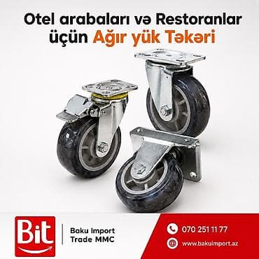 don: Ağır Yük Təkərləri – otel arabaları və restoran avadanlıqları üçün - — 1