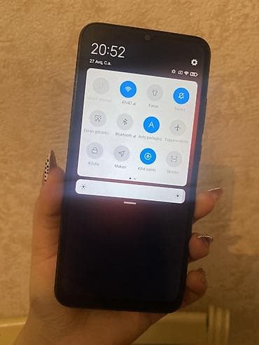 Mobil telefon və aksesuarlar: Redmi 9A, 32 GB, rəng - Qara, Sensor — 3