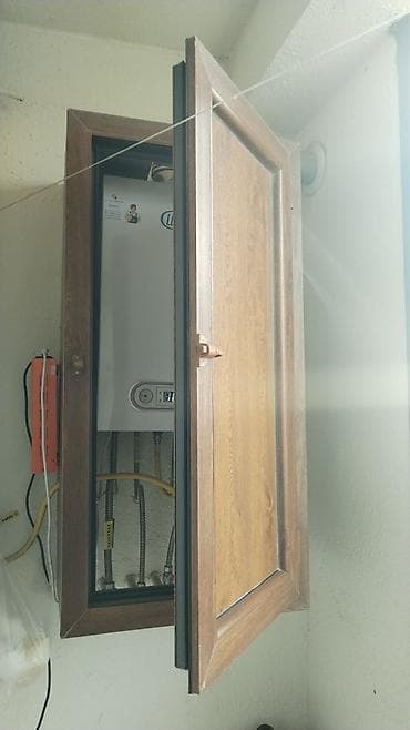 Sifarişlə dolablar: Düz dolab, Eyvan üçün, Açılan, Quraşdırıla bilən, 1 qapı — 2