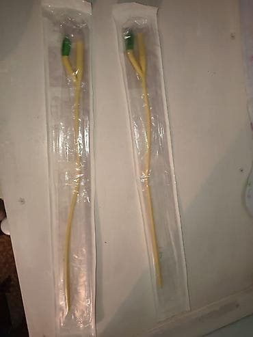 Eşitmə cihazları: Məhsul: Sidik kollektoru dəsti (Urine Bag + Foley kateter) Tərkib: - — 2